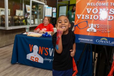 Von&rsquo;s Vision Exam Day with Cowen Law &ndash; San Antonio, TX