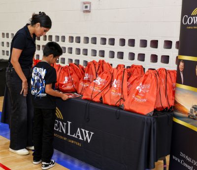 Von&rsquo;s Vision Exam Day with Cowen Law &ndash; San Antonio, TX