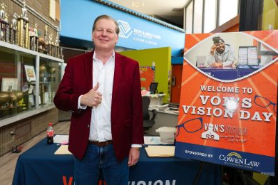 Von&rsquo;s Vision Exam Day with Cowen Law &ndash; San Antonio, TX