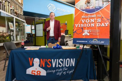 Von&rsquo;s Vision Exam Day with Cowen Law &ndash; San Antonio, TX